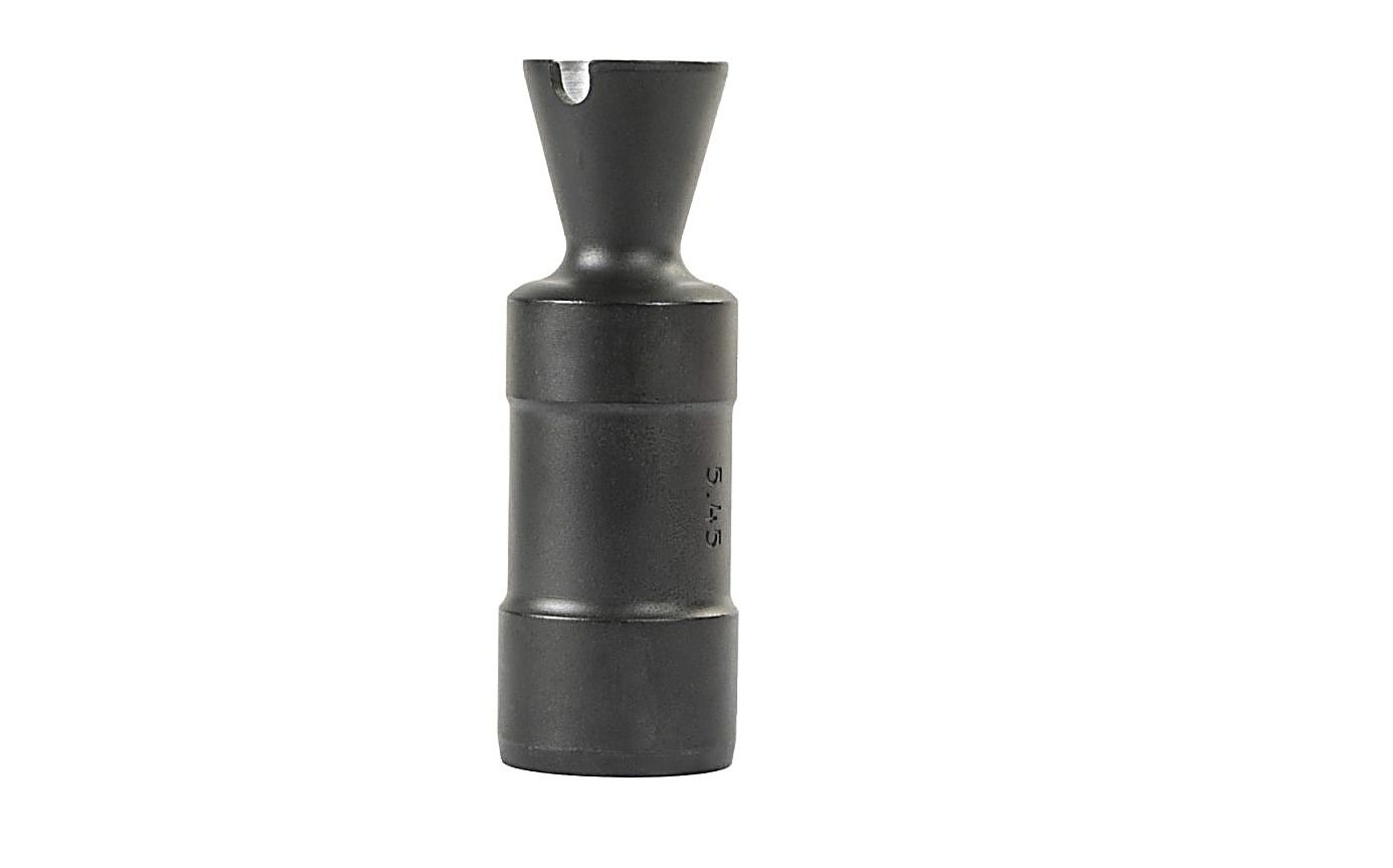 Arsenal Inc. Flash hider cone design for 5.45x39 and 5.56x45 24x1.5mm RH threads US made