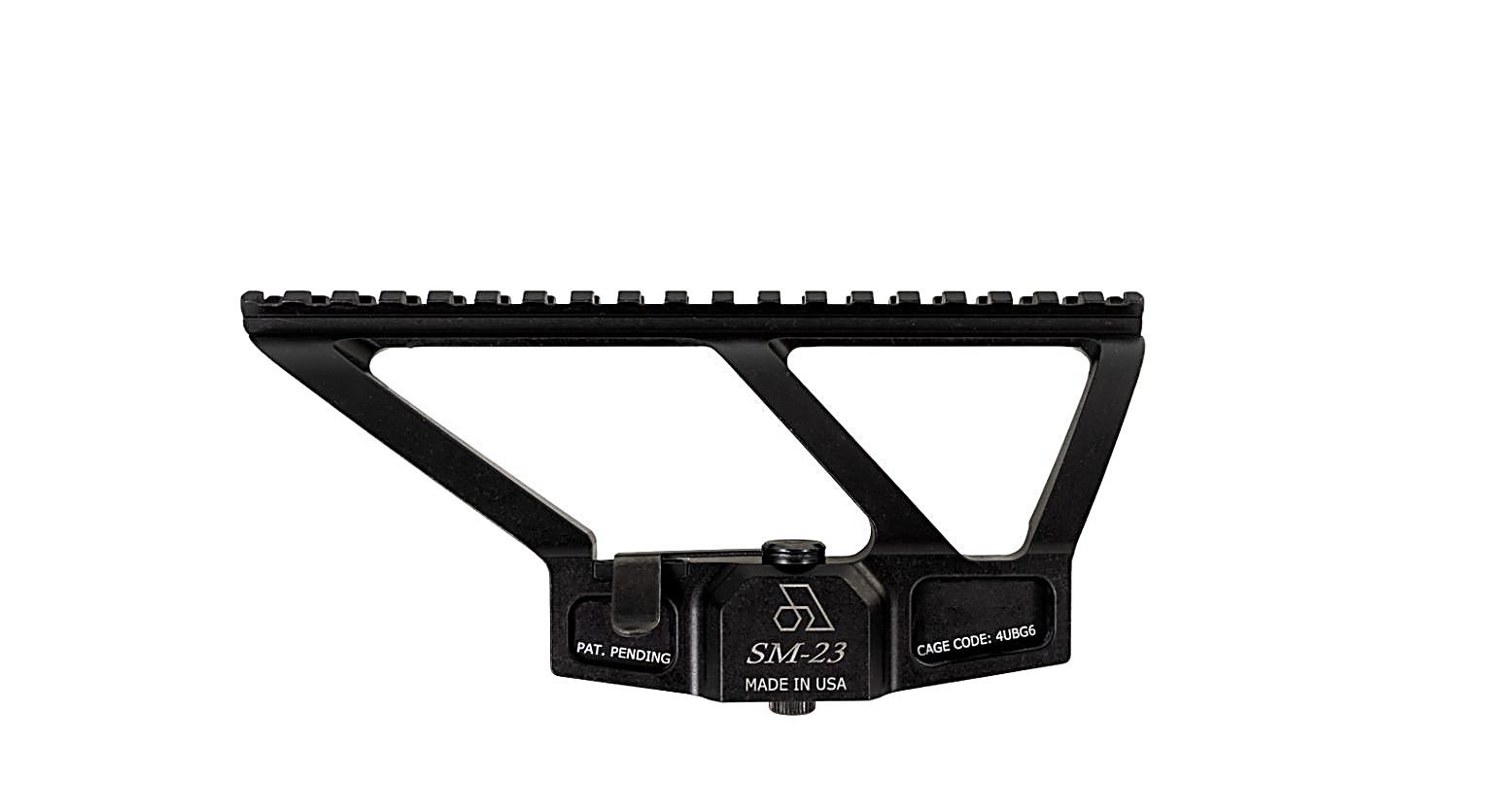 Arsenal Inc. Scope Mount with Picatinny rail for AK Variants & Vepr with folding stock aluminum 19 slots