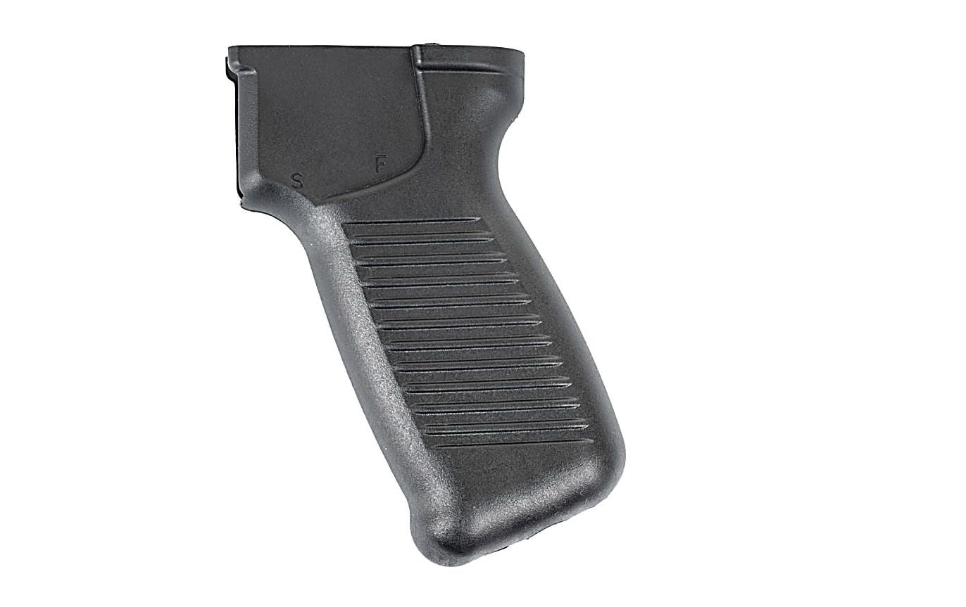 Arsenal Inc. Pistol grip for milled receivers SAW style black polymer matte finish metal insert US made