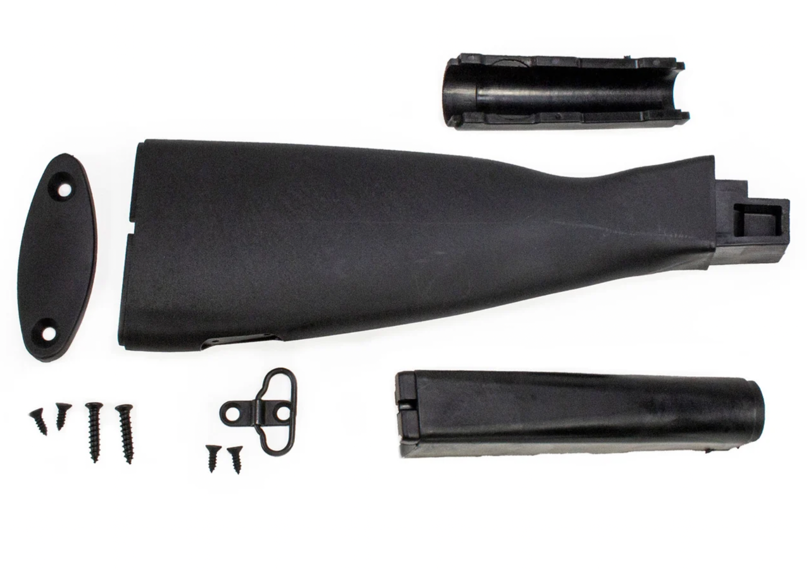 Centerfire Systems US Made AK Black Polymer Stock Set - 3 Piece