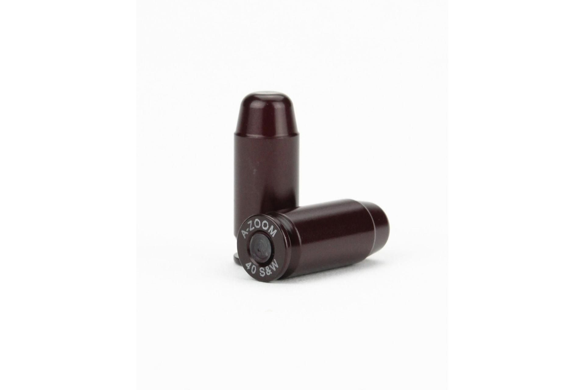 A-Zoom Snap Caps 40 S&W 5 Pack - Red