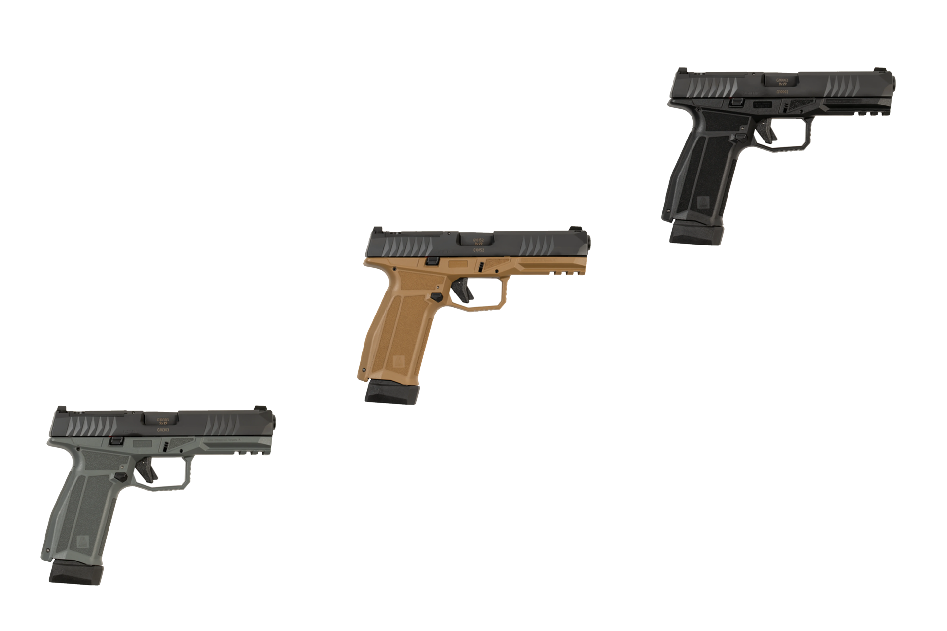 Arex Delta L OR 4.5" 9mm 17rd Semi-Automatic Pistol