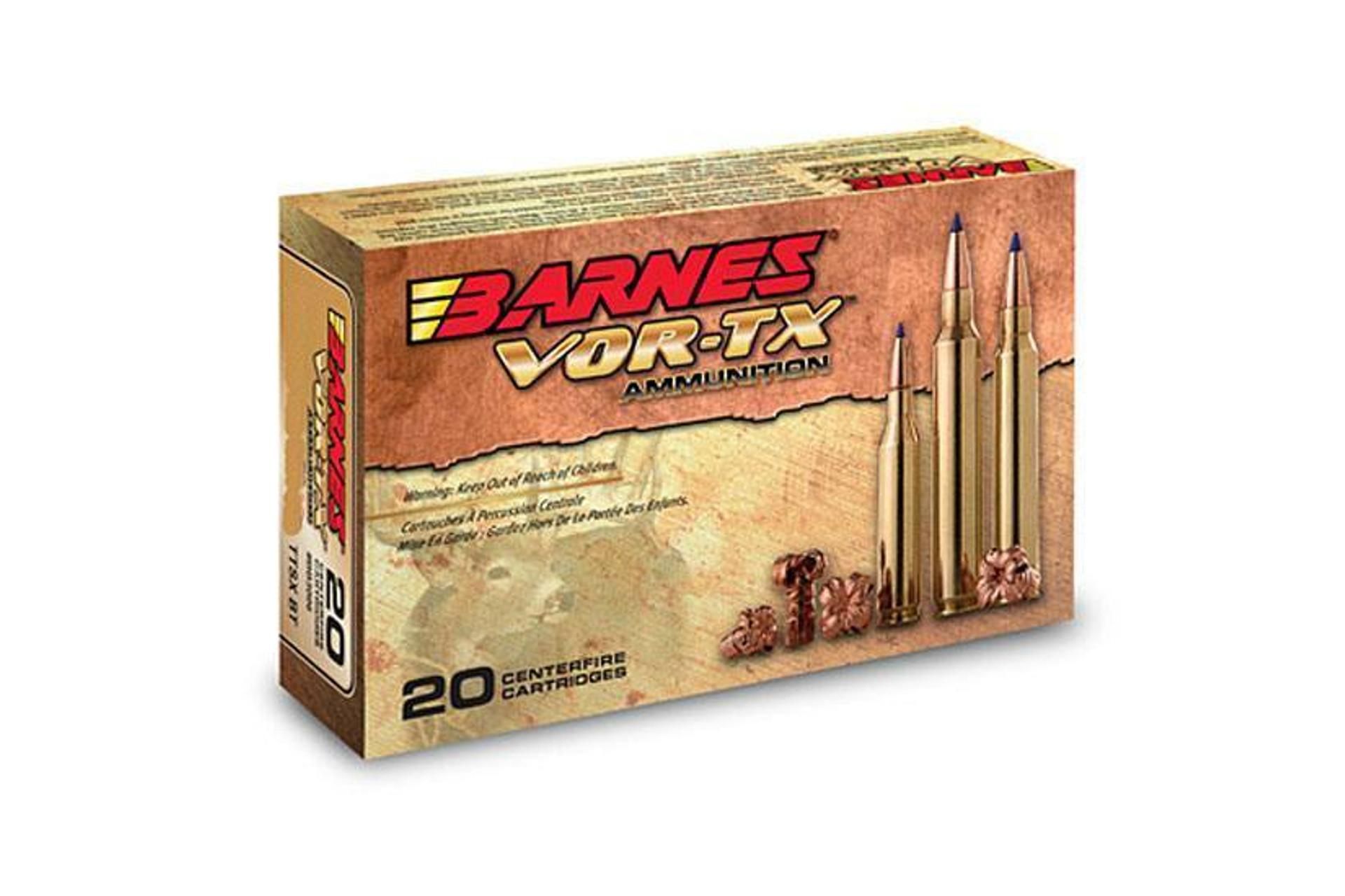 Barnes Bullets 21531 VOR-TX 30-06 Springfield 150 gr Tipped TSX Boat-Tail Rifle Ammo - 20 Rounds