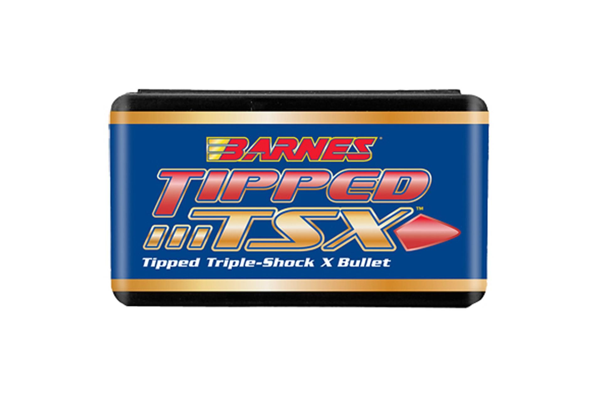 Barnes Bullets .30 Caliber (.308 Diameter) 180 Gr. Tipped TSX Spitzer Boat Tail- Lead-Free Rifle Ammo - 50 Rounds