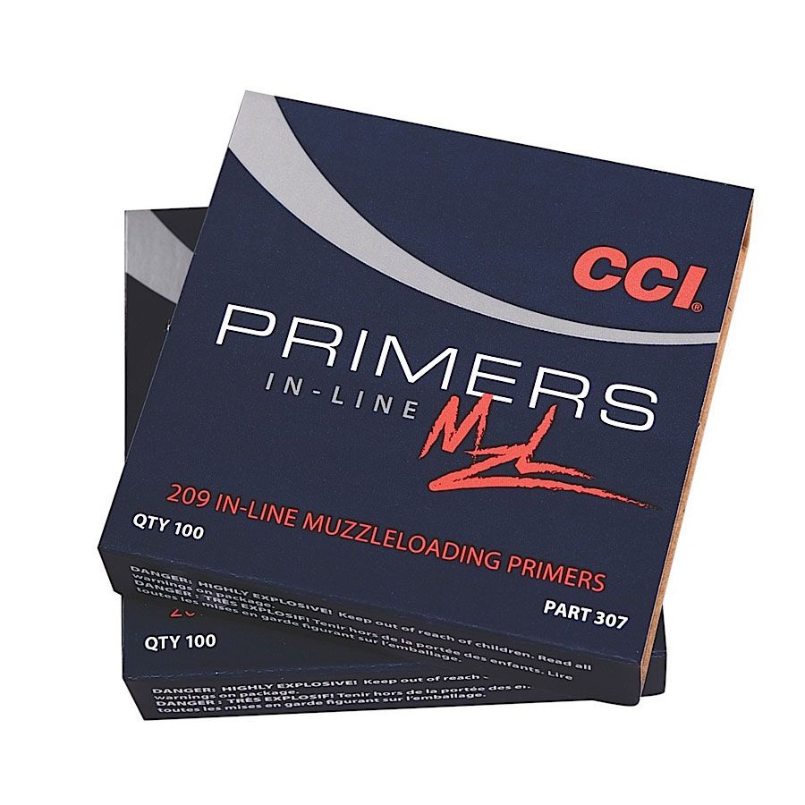 CCI 0307 In-Line Muzzleloader 209 100 Per Box