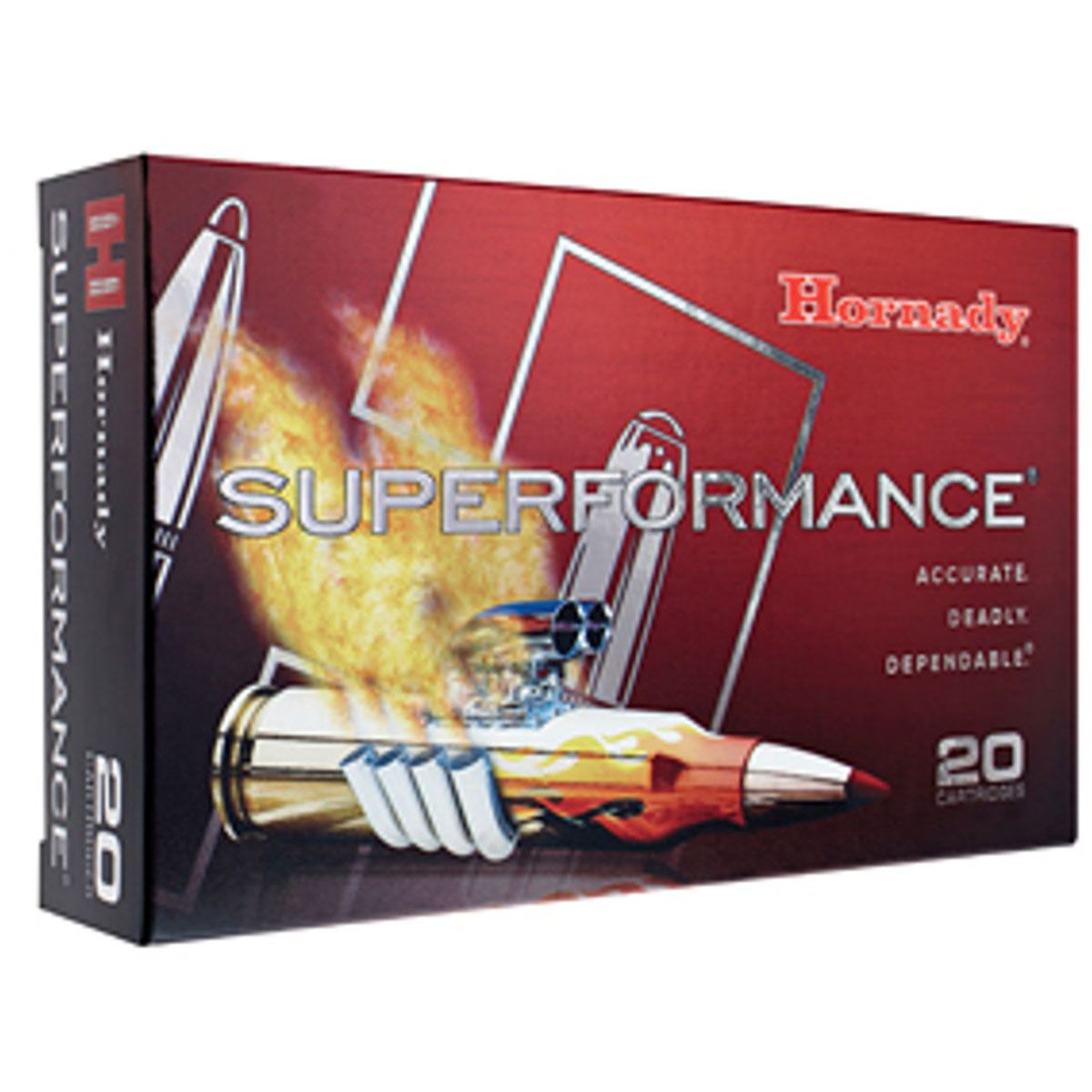Hornady 814464 Superformance 25-06 Rem 90 gr CX SPF Rifle Ammo - 20 Rounds