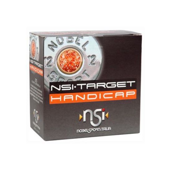 NOBEL SPORT 12 GAUGE TARGET HANDICAP DRAM 2-3/4'' 1-1/8 OZ #8 SHOT 1265 FPS Shotgun Ammo - 250 Rounds