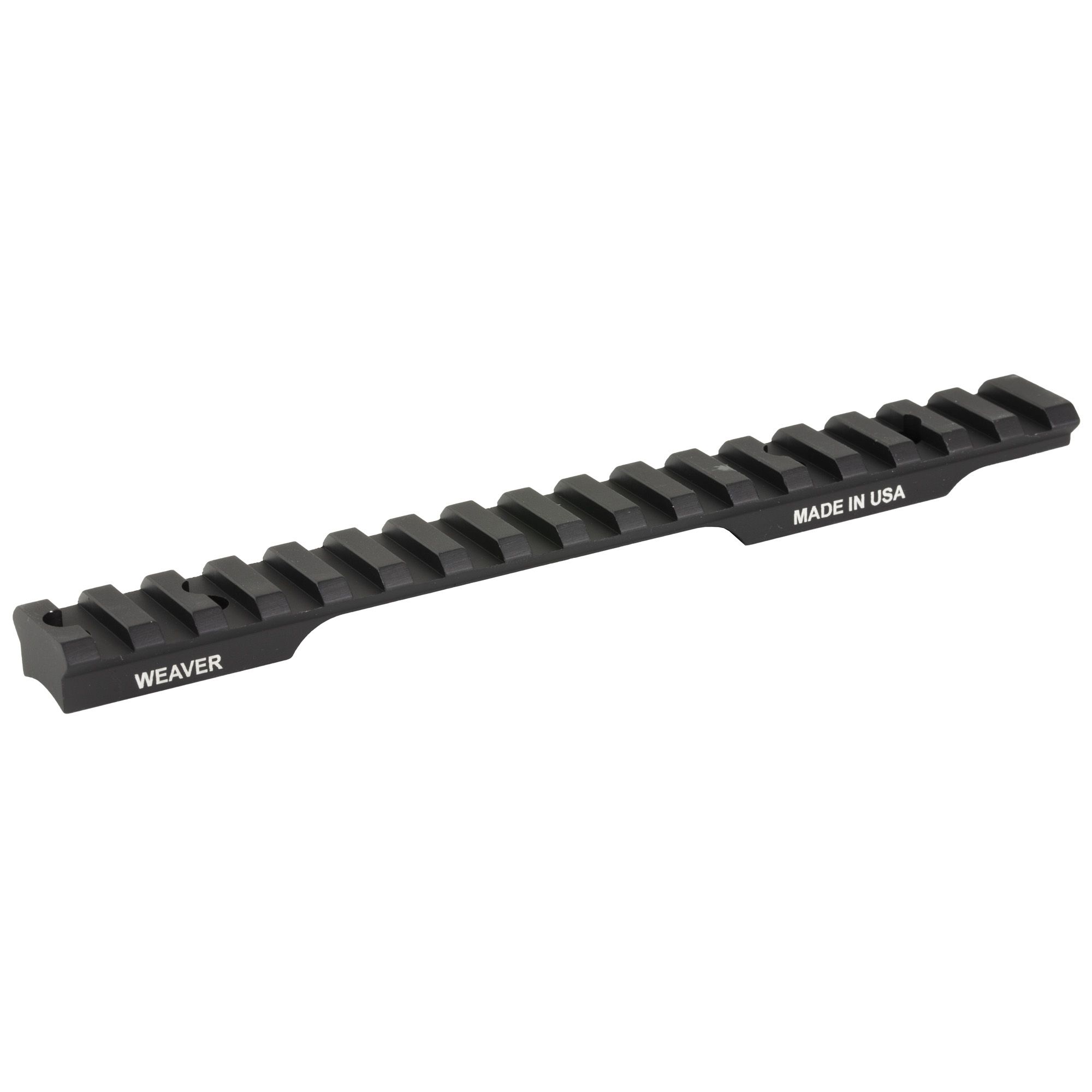 Weaver Extended Multi Slot Base Fits Savage 110 Short Action 8-40 - Black