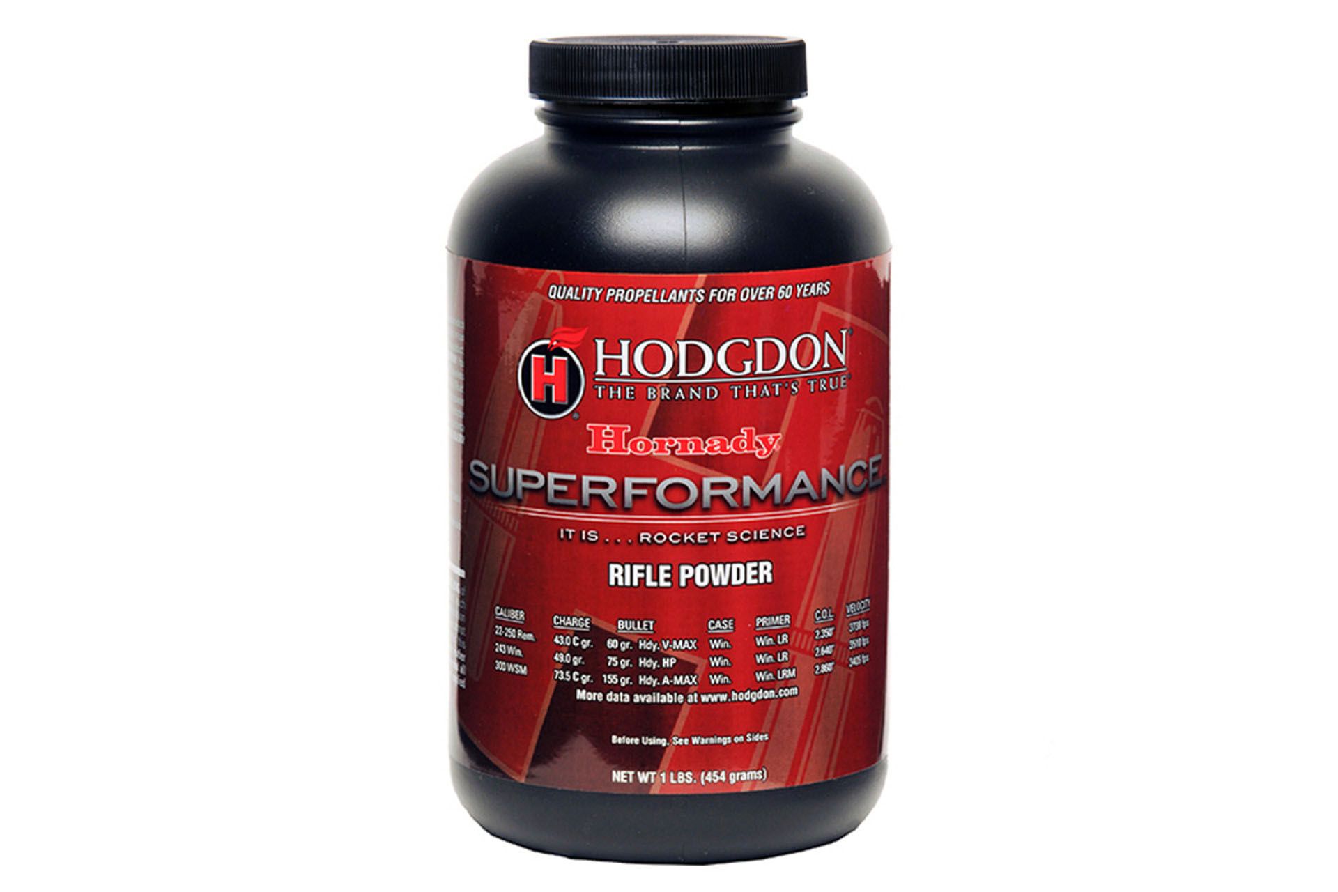 Hodgdon HSP1 Superformance Smokeless Rifle Powder 1 lb