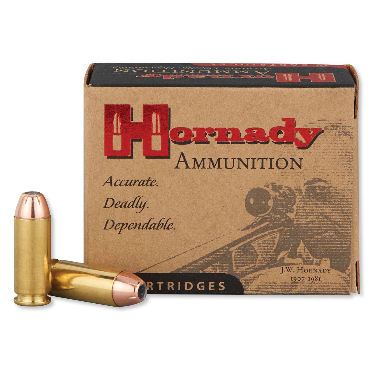 Hornady 9126 Custom 10mm Auto 180 gr 1275 fps Hornady XTP Hollow Point (XTPHP) Handgun Ammo - 20 Rounds