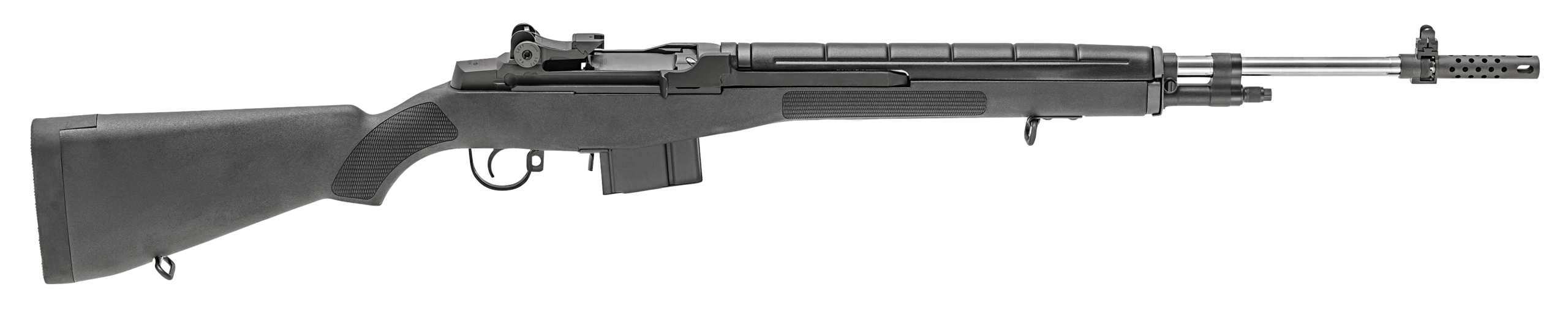 Springfield MA9826C65CA CA Compliant 22" M1A Loaded 6.5 Creedmoor 10+1Rd, CA Compliant Muzzle Brake, Two-Stage Match-Grade Trigger