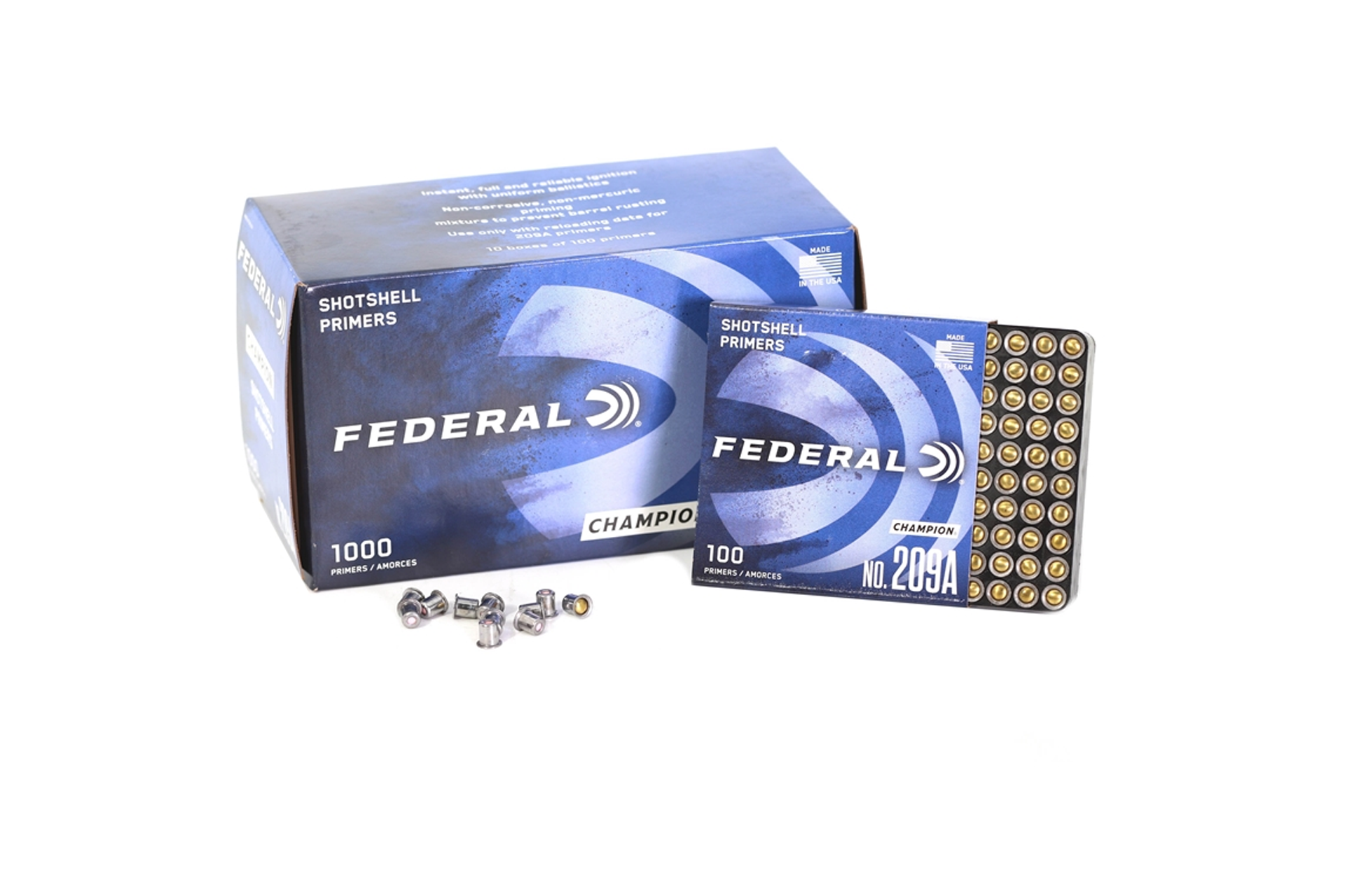 Federal Ammunition 209A Shotshell Primers - 1000 count