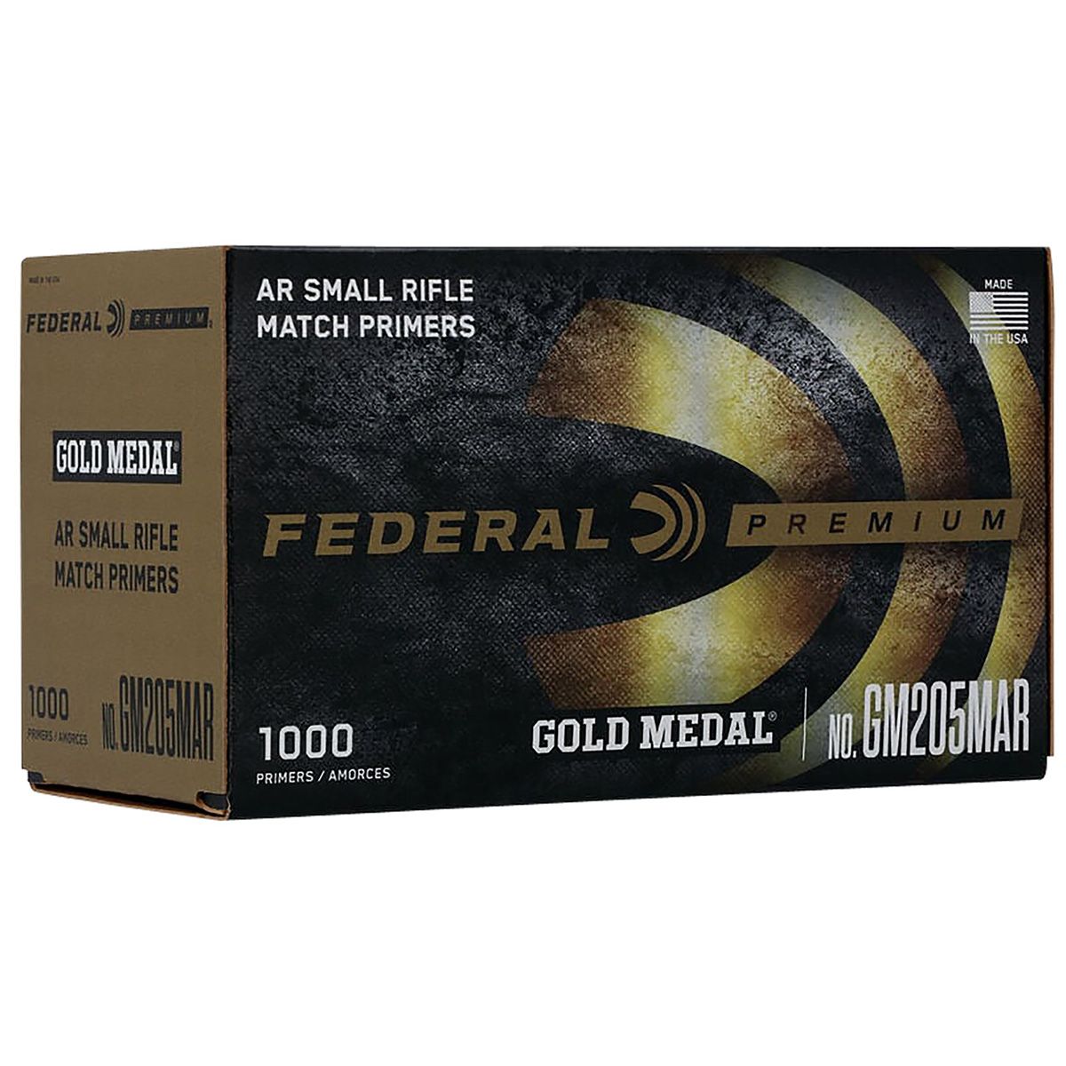 Federal Ammunition GM205MAR Gold Medal Premium Small AR Rifle Multi-Caliber Rifle - 1000 Rounds