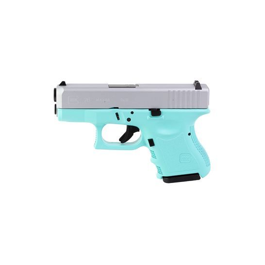 Glock 26 Striker Fired 3.43" 9MM 10 Rd SubCompact Semi-Auto Pistol - Blue