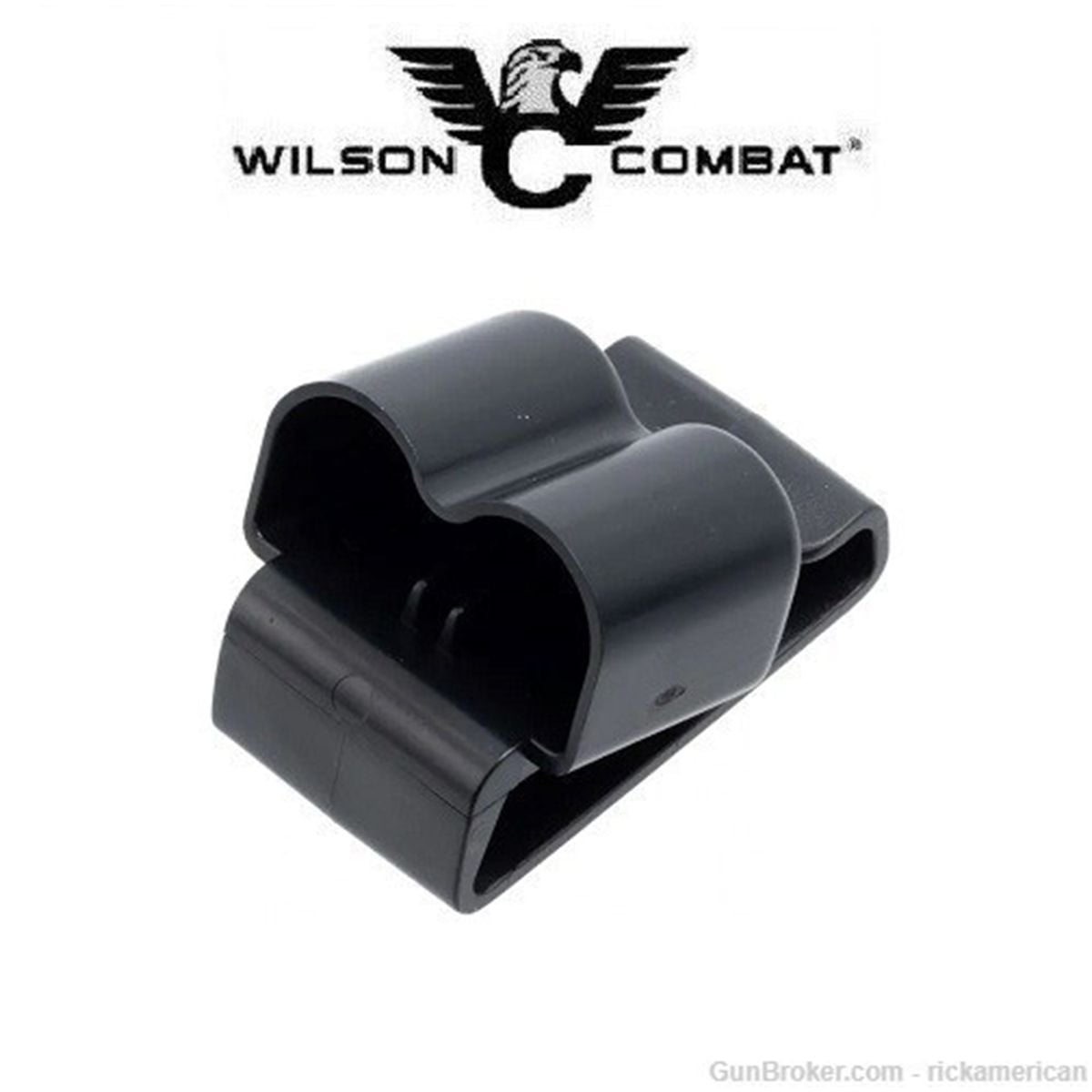 Wilson Combat Belt Clip Shotshell Holder 2-Rounds 12Ga