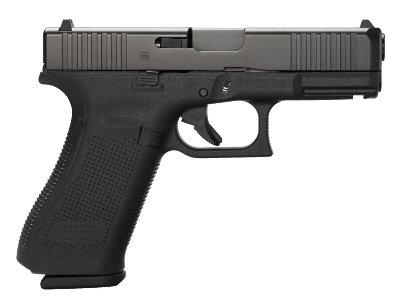 Glock G45 Gen5 Crossover 4.02" 9mm 10Rd Compact Semi-Auto Pistol - Black