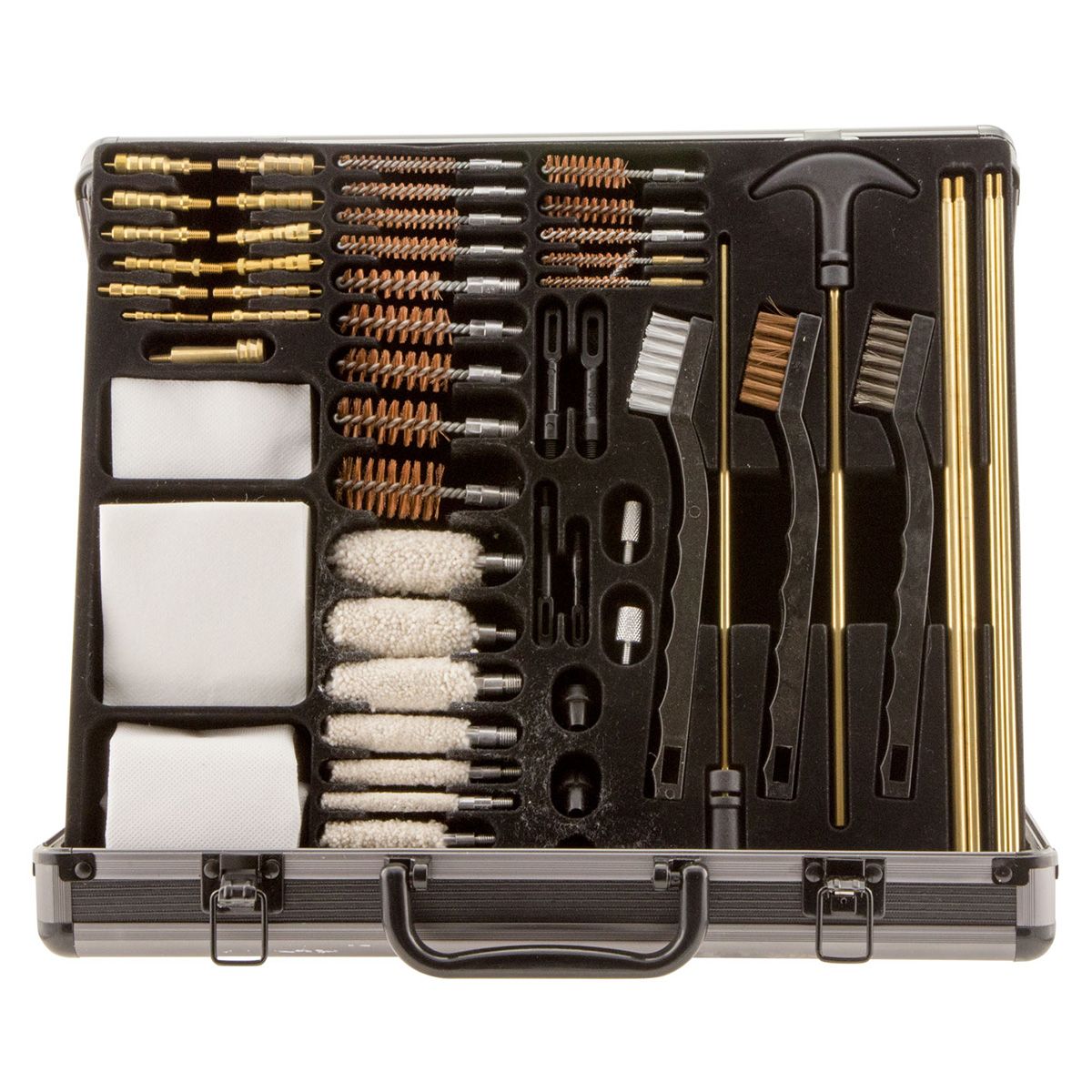 Outers 70090 Aluminum Case 62-Piece Universal Kit Multi-Caliber 62 Piece