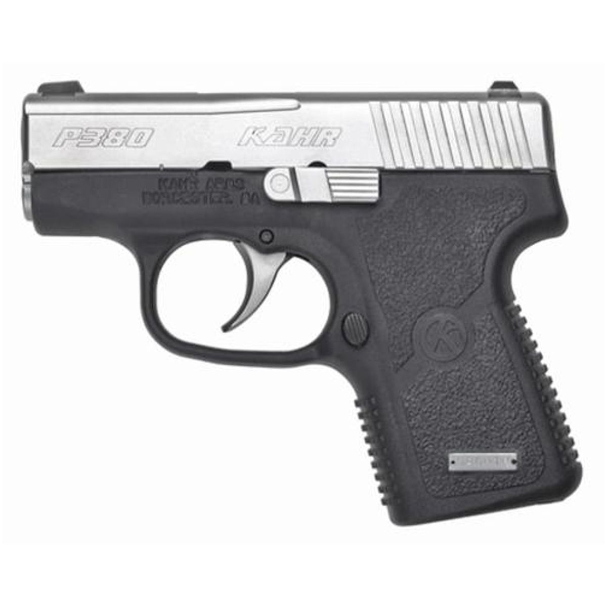 Kahr Arms P380 California 6+1 380ACP 2.5" - Stainless/Silver 2.5" Barrel 6+1 Rounds Polymer Grips 3-Dot Sights