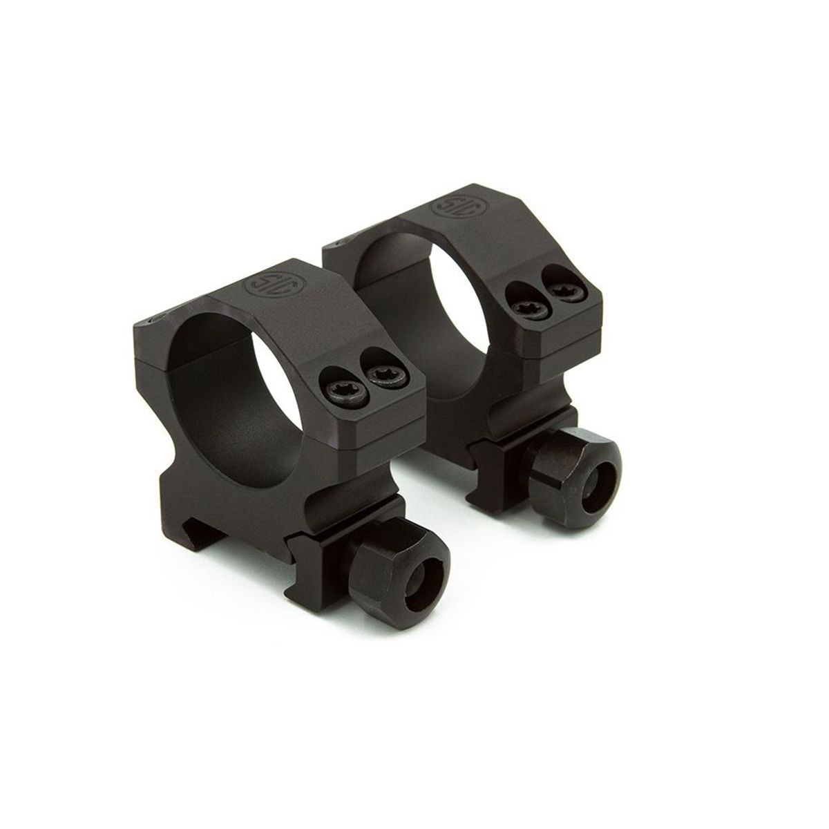 Sig Sauer ALPHA1 34mm High 1.12 Aluminum Black Hunting Scope Rings