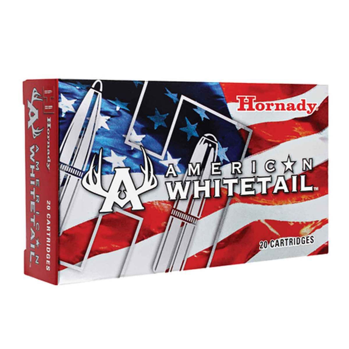 Hornady 80534 American Whitetail 270 Winchester Ammo 140 Grain Interlock Spire Point Rifle Ammo - 20 Rounds