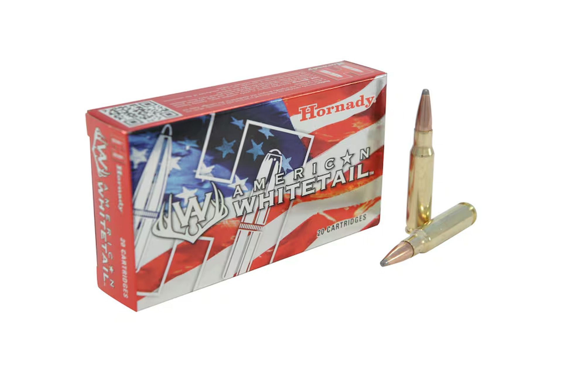 Hornady 80904 American Whitetail 308 Winchester Ammo 165 Grain Interlock Spire Point 200 Rd