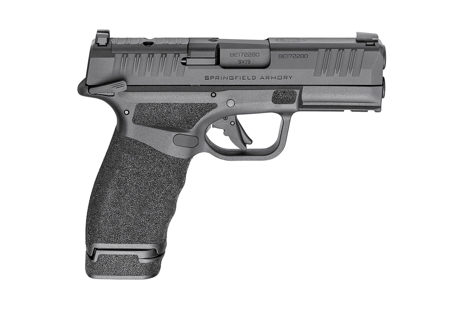 Springfield Armory Hellcat Pro OSP Compact Frame 9mm Luger 15+1/17+1 3.70" Black Melonite Steel Barrel & Optic Ready