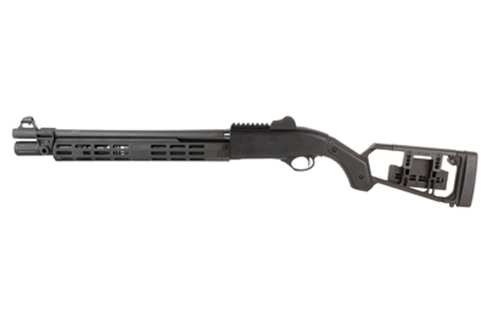 LTT Beretta 1301 Tact Semi 12 Gauge 3" 18.5" Optimabore HP Cylinder 7 Rounds M-LOK Handguard Midwest Industries Stock Black
