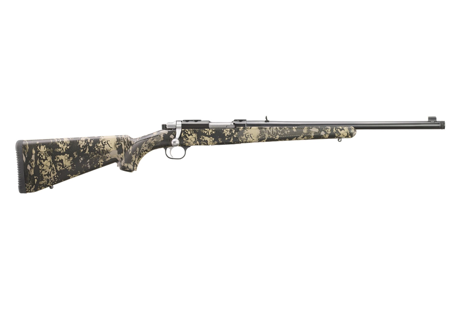 Ruger 7421 77/357 357 Mag 5rd 18.50" Kryptek Obskura Nox Camo Synthetic Stock