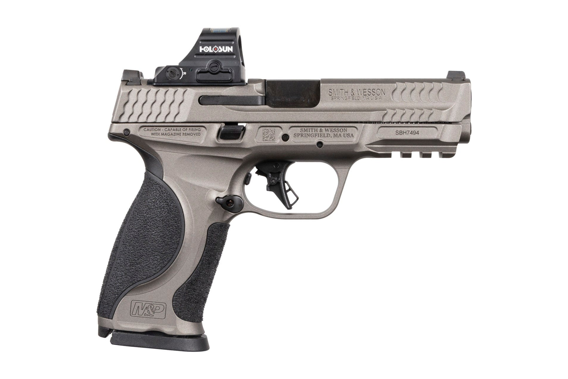 Smith & Wesson M&P9 M2.0 Metal 9mm 4.25" 17Rd Semi Auto Pistol w/ HS407C Red Dot