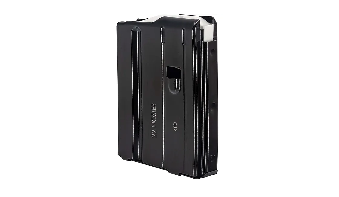 E-Lander 22 Nosler 4-Round Steel AR-15 Magazine