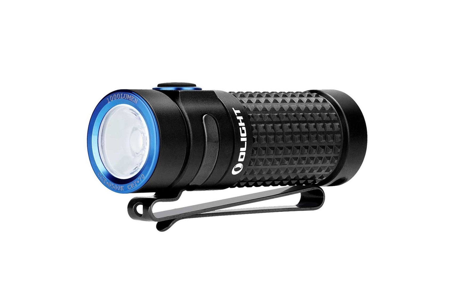 OLight S1R Baton II Compact Rechargeable EDC Flashlight - 1000 Lumens