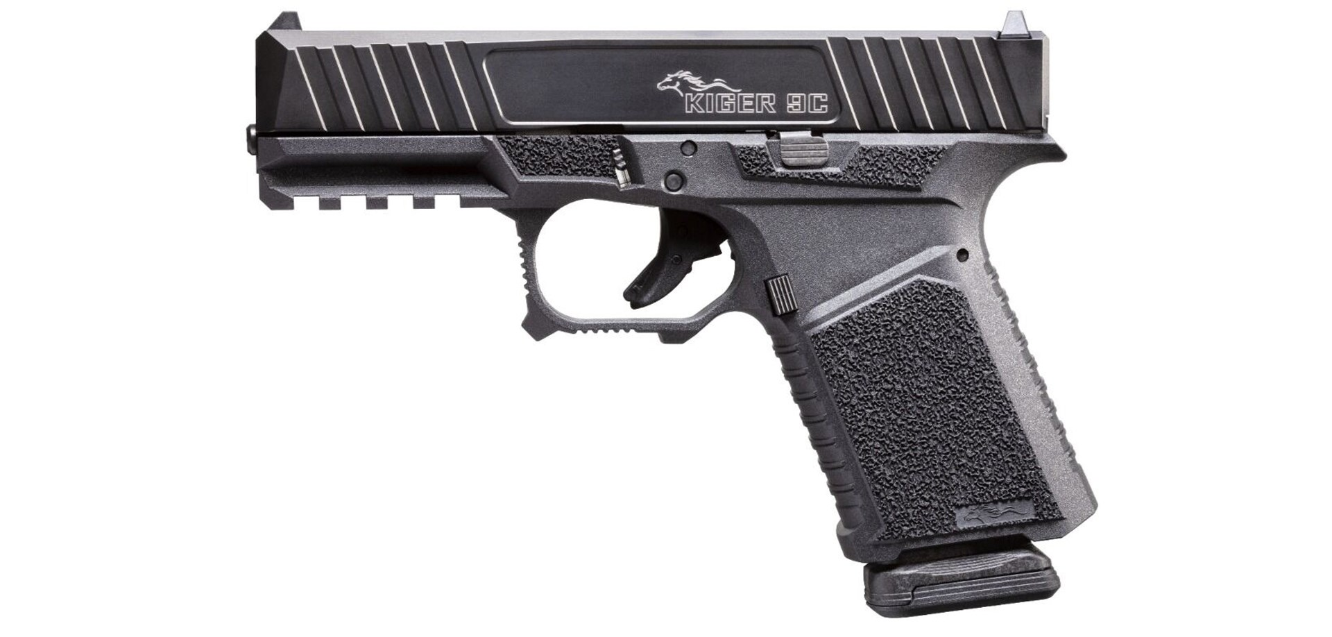 Anderson Manufacturing Kiger 9C Pro 9mm Luger 3.91" Compact 10rd Semi-Auto Pistol - Black