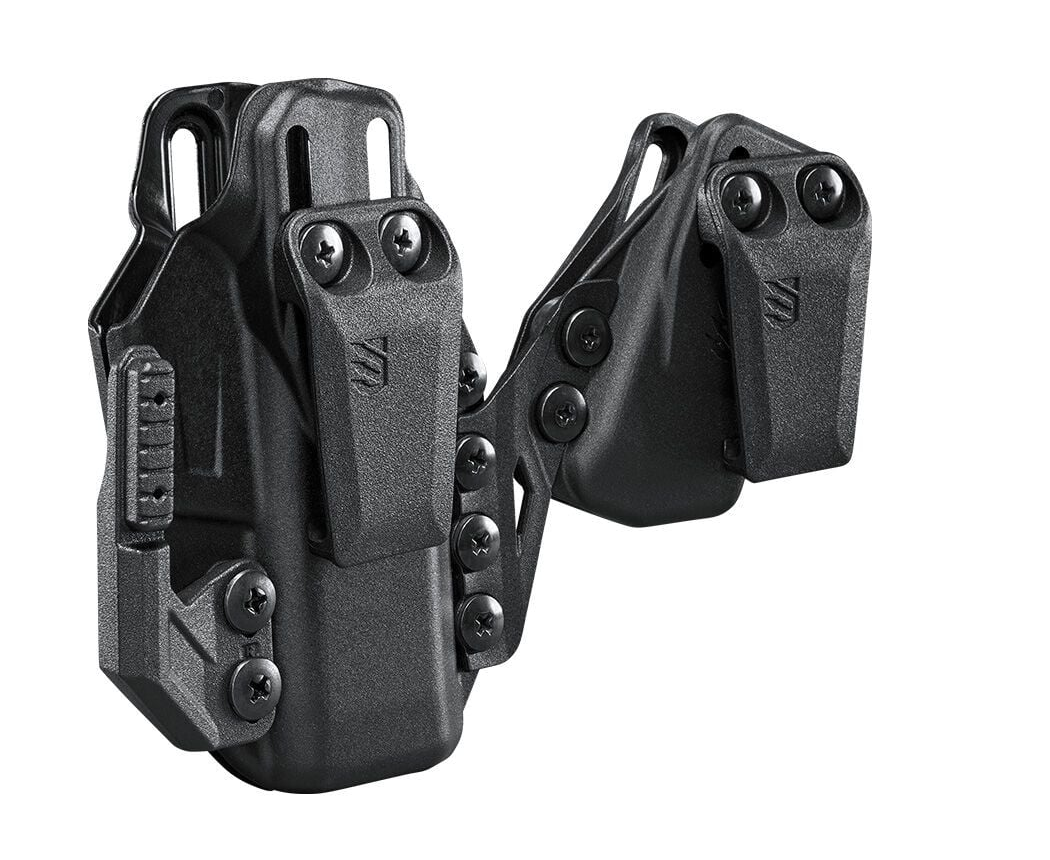 Blackhawk Stache Premium Holster Kit IWB Black Polymer Belt Clip Fits Sig P365 w/TLR 6 Ambidextrous