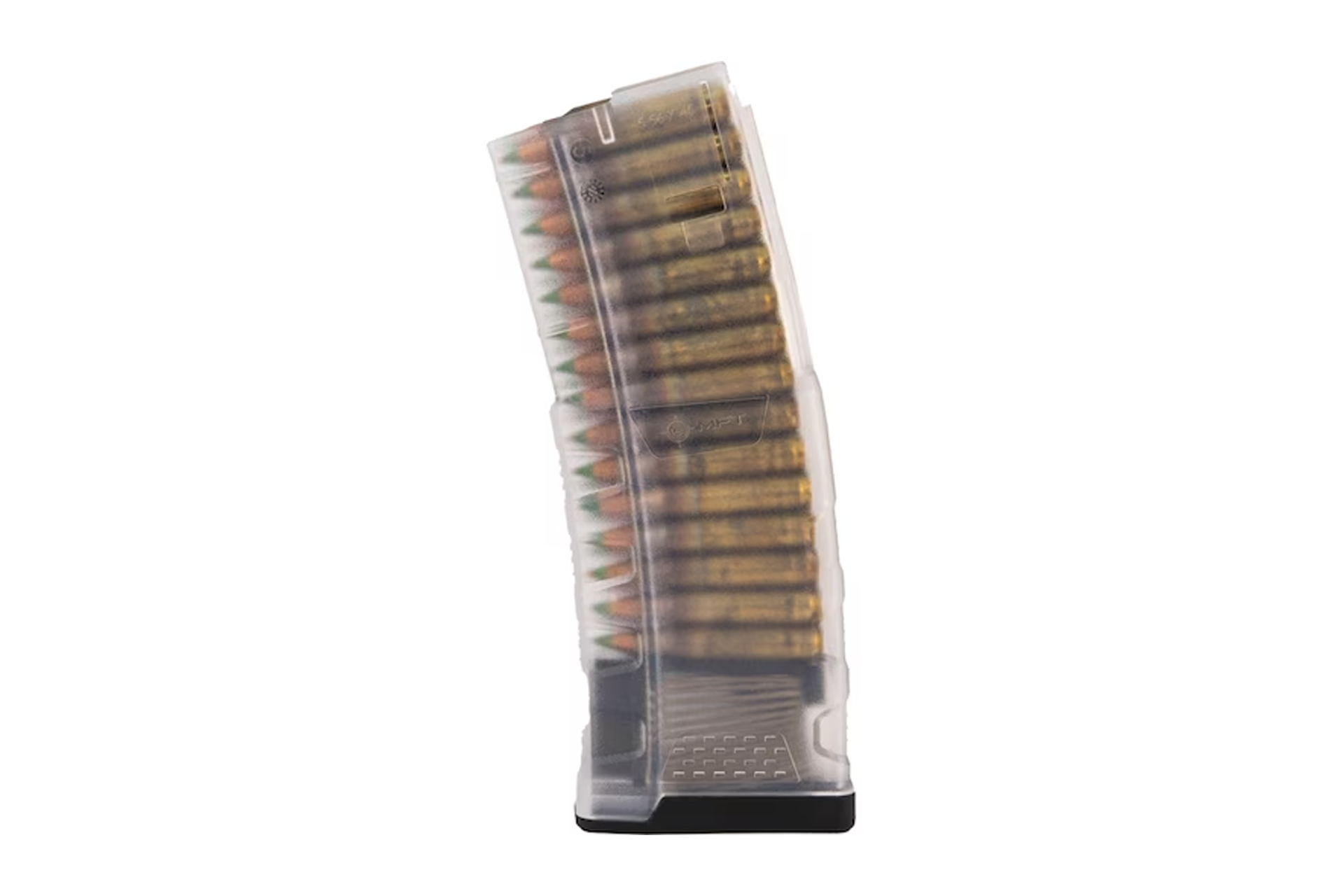 Mission First Tactical Extreme Duty 5.56 30Rd Polymer Magazine - Transluscent Clear