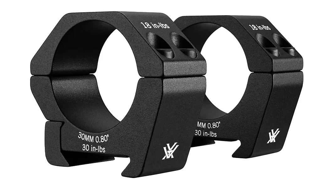 Vortex SPT30-L Optics Sport Riflescope Rings 30mm - Low (.80")