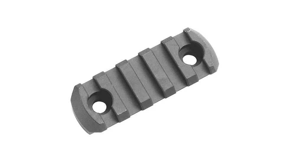 Kinetic Development Group 5 Slot M-LOK Picatinny Rail Black