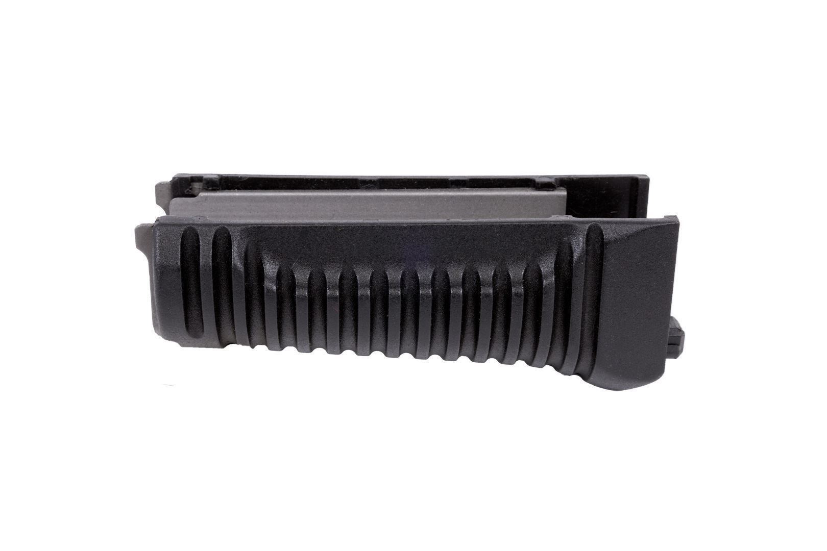 MSR Lower handguard for milled rec. AKSU/Krink and pistols black polymer steel heat sheild. ribbed