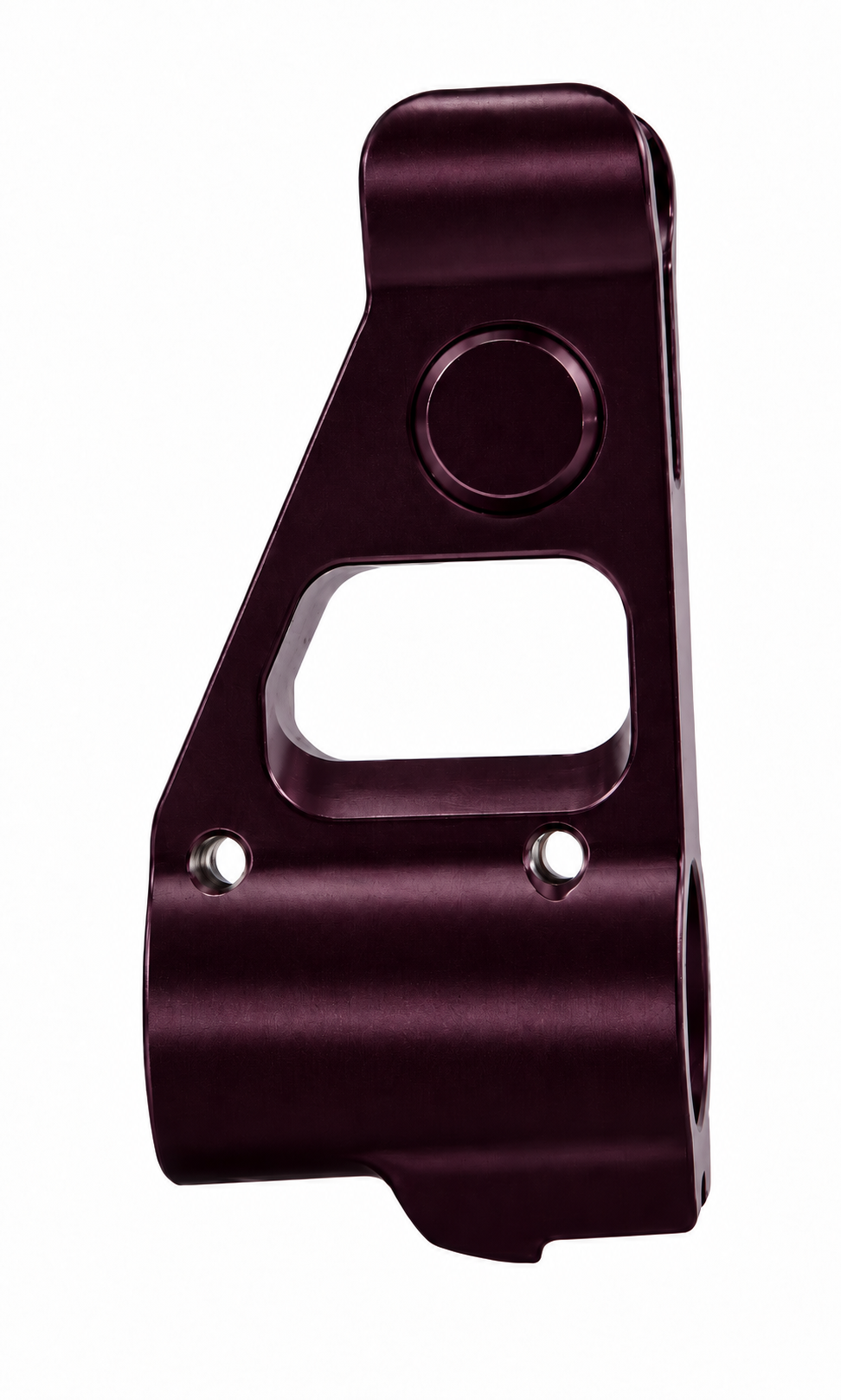 MSR BUTT STOCK ~Assy. PLUM Polymer AK-74(Made in USA) for stamped receivers trap door (for cleaning kit