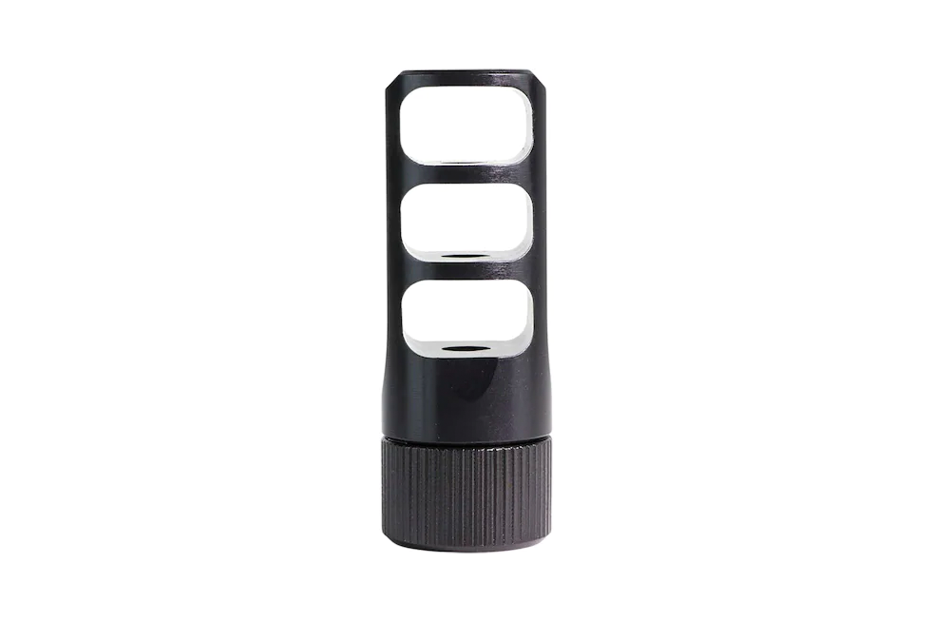 Faxon .450/.458 MuzzLok 3-Port Muzzle Brake, Steel, QPQ Nitride