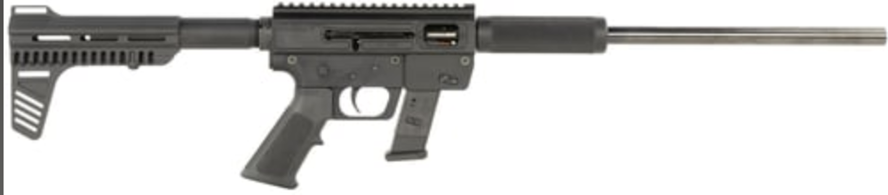 JRC G3 Spark 17" 9mm Takedown Semi-Auto Side-Charging California Compliant Rifle - Black