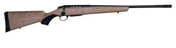 Tikka, T3x Lite Roughtech Tan, Bolt Action, 6.5 PRC, 24" Fluted Barrel, 1:8" Twist Rate, Threaded 5/8x24, Tan Synthetic Stock, Right Hand, 3 Rds