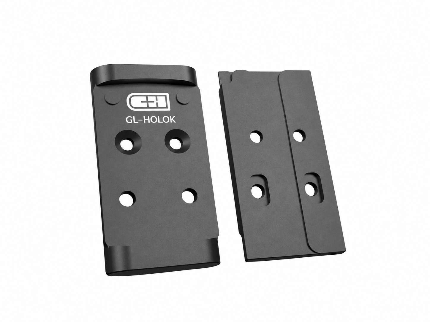 C&H Precision V4 Optic Plate Glock MOS to Holosun 407K/507K - Black