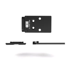 C&H Precision C&H Precision Optic Plate Glock MOS for Shrouded C&H COMP / Trijicon SRO - Black