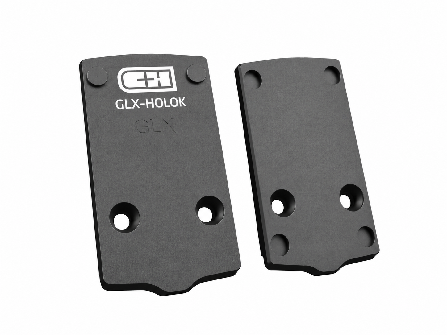 C&H Precision V4 MIL/LEO Optic Plate Glock 43X/48 MOS to Holosun 407K/507K - Black