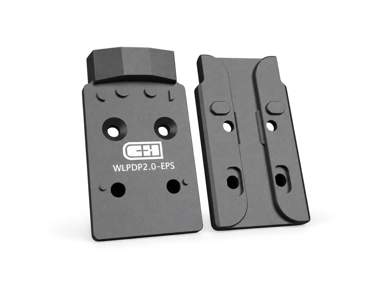 C&H Precision V4 Optic Plate Walther PDP 2.0 to Holosun EPS/EPS Carry - Black