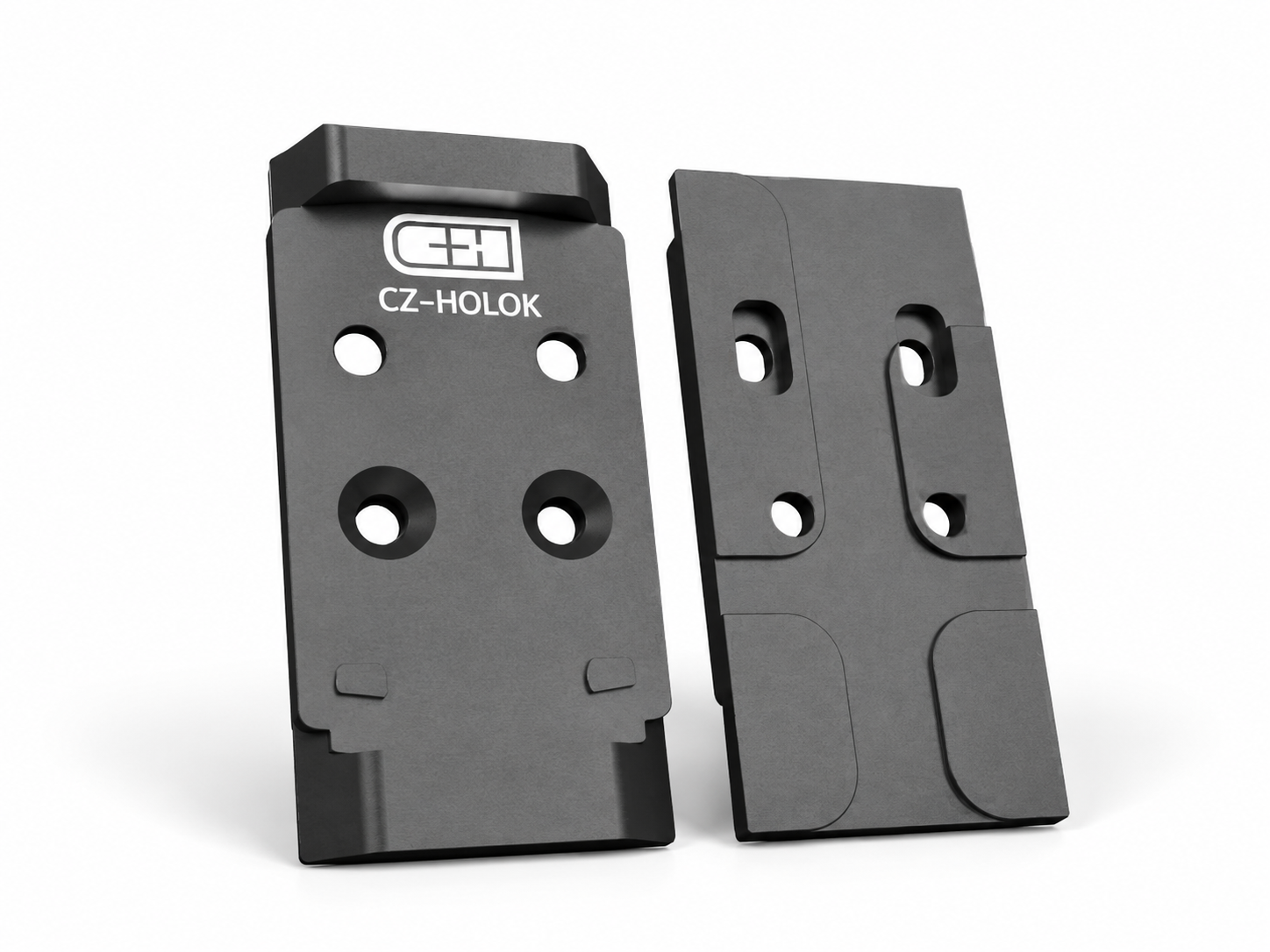 C&H Precision V4 Optic Plate CZ P-10 OR to Holosun 407K/507K - Black
