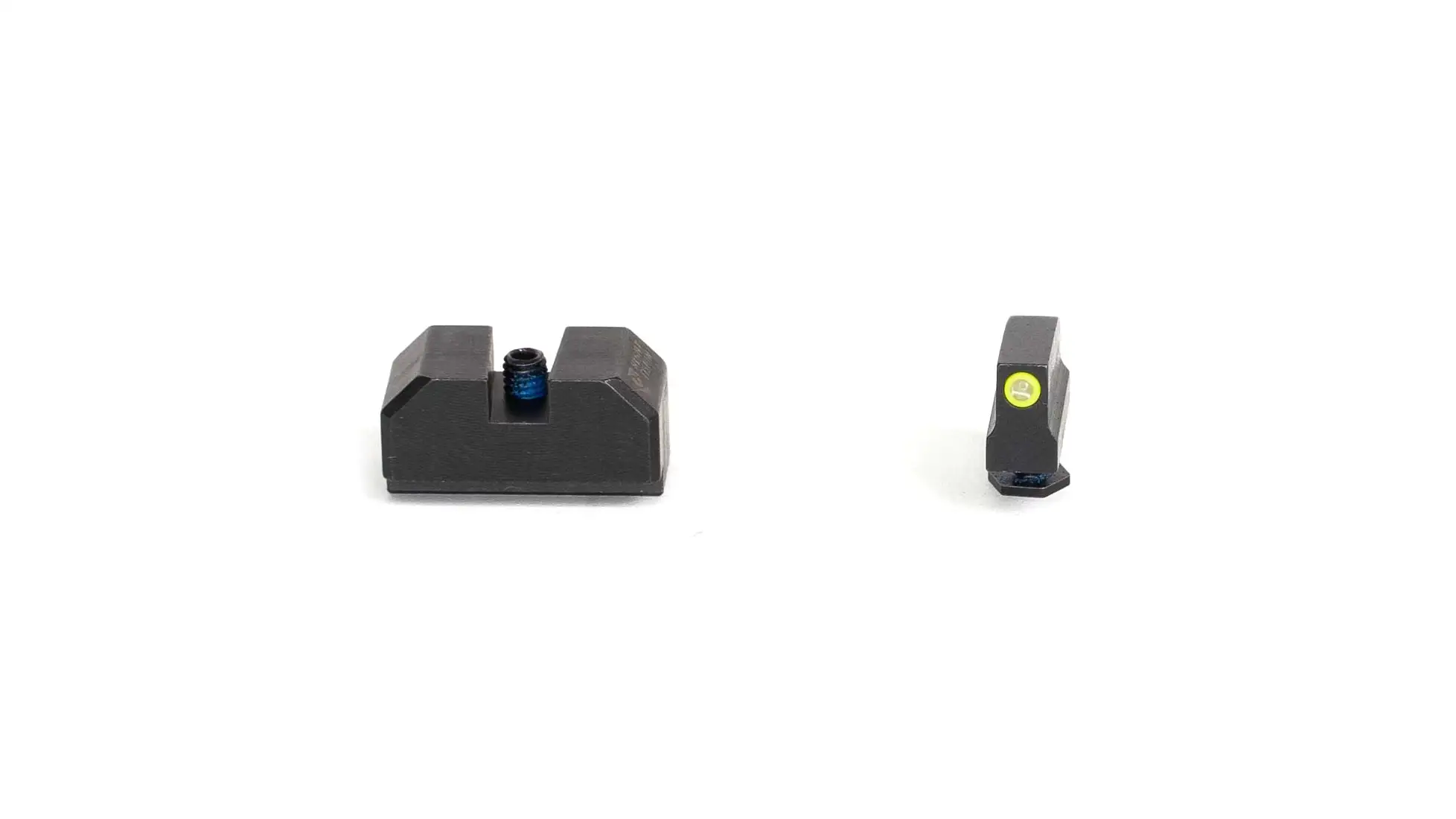C&H Precision Backup Iron Sights for RMR/Holosun on Glock or Walther PDP - Black