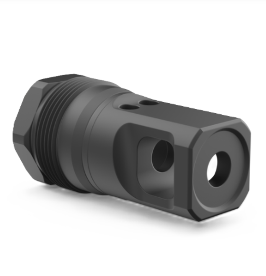 Breek Arms Plan B Echo Single-Port Muzzle Brake .30 - 5/8x24