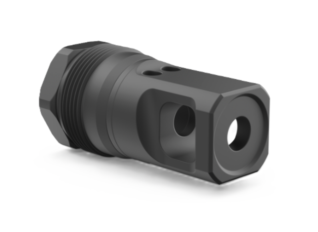 Breek Arms Plan B Echo Single-Port Muzzle Brake 223/5.56 - 1/2x28