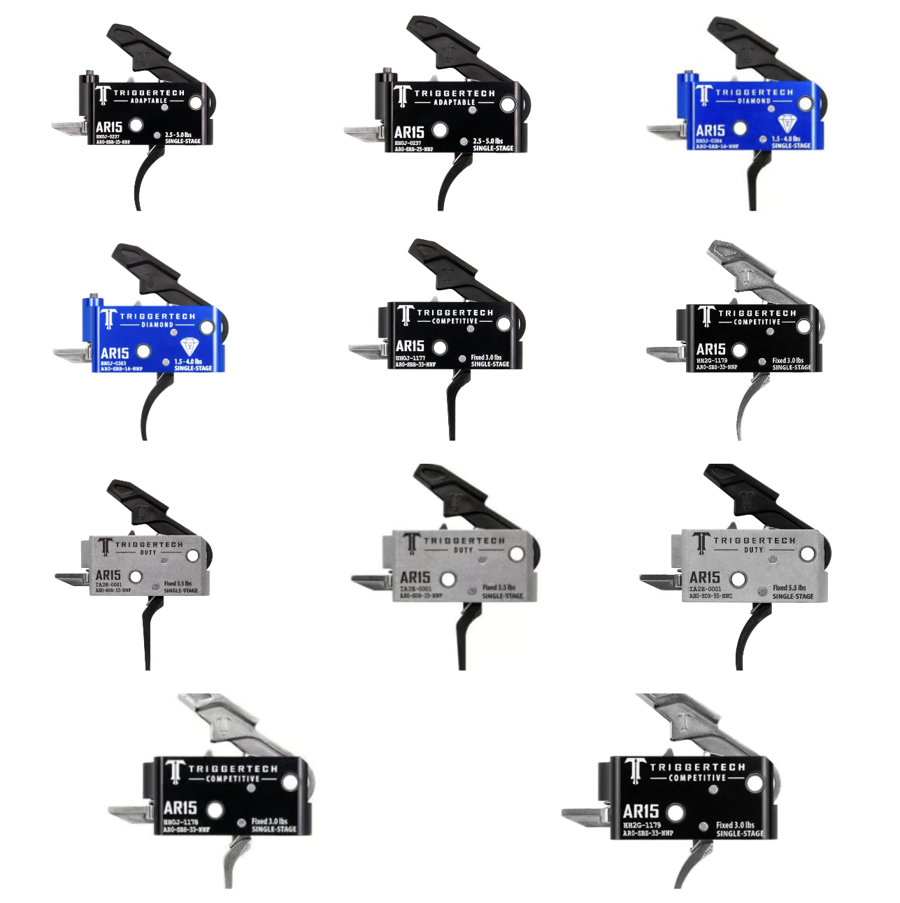 Triggertech AR15 Single-Stage Trigger